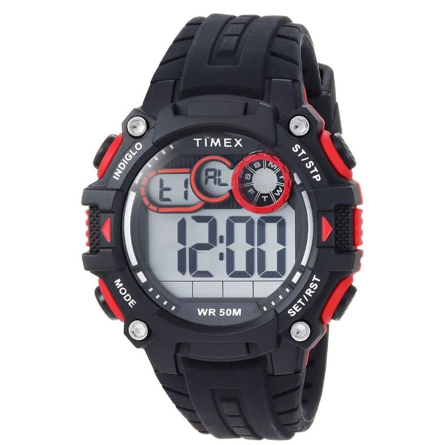 timex dgtl quartz digital black dial men's watch tw5m27000 timex dgtl quartz digital black dial men's watch tw5m27000