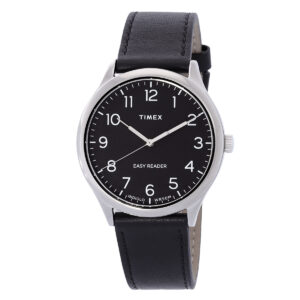 Витрина timex easy reader main line quartz black dial men's watch tw2u22300