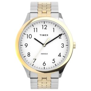 Витрина timex easy reader quartz white dial men's watch tw2u40000
