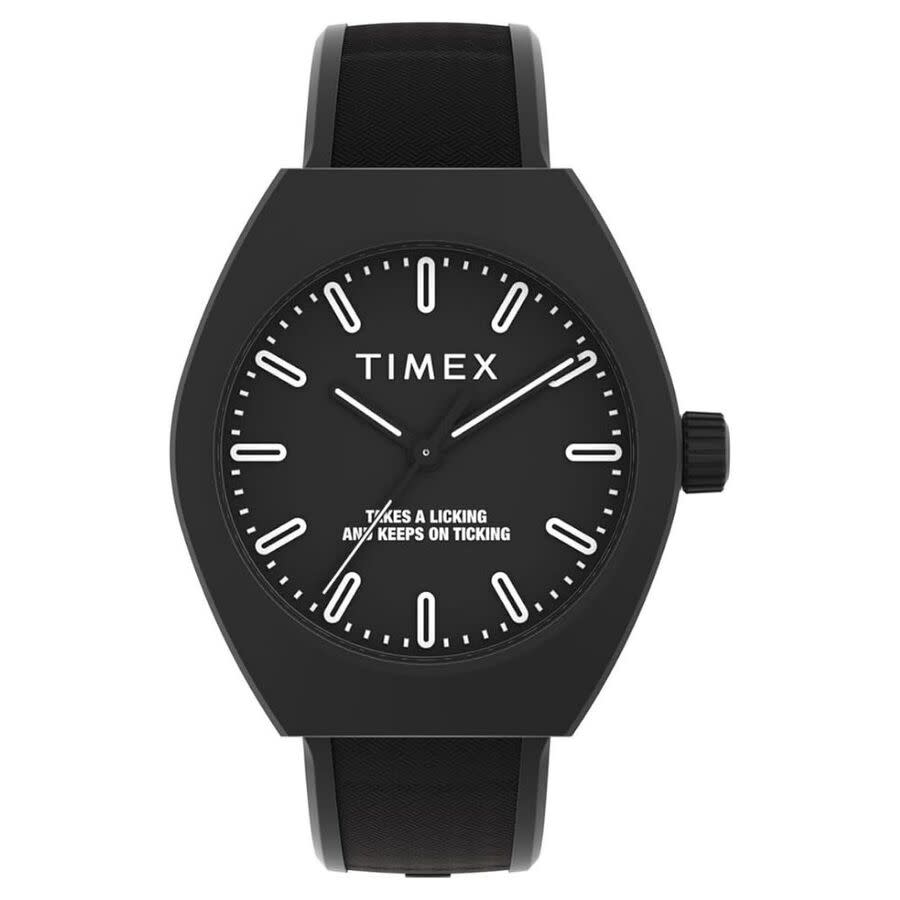 timex eco ceramic quartz black dial men's watch tw2w42100 timex eco ceramic quartz black dial men's watch tw2w42100