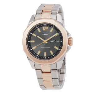 Витрина timex essex avenue quartz grey dial men's watch tw2v43100