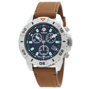 timex expedition north chronograph quartz blue dial men's watch tw2w16300