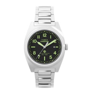 Home timex expedition north quartz black dial men's watch tw2y18300