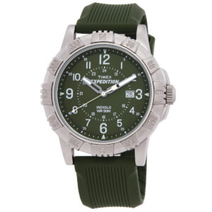 Витрина timex expedition ridge quartz green dial men's watch tw4b32100