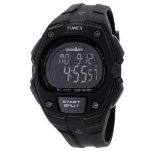 timex ironman quartz digital black dial men's watch tw5m48600