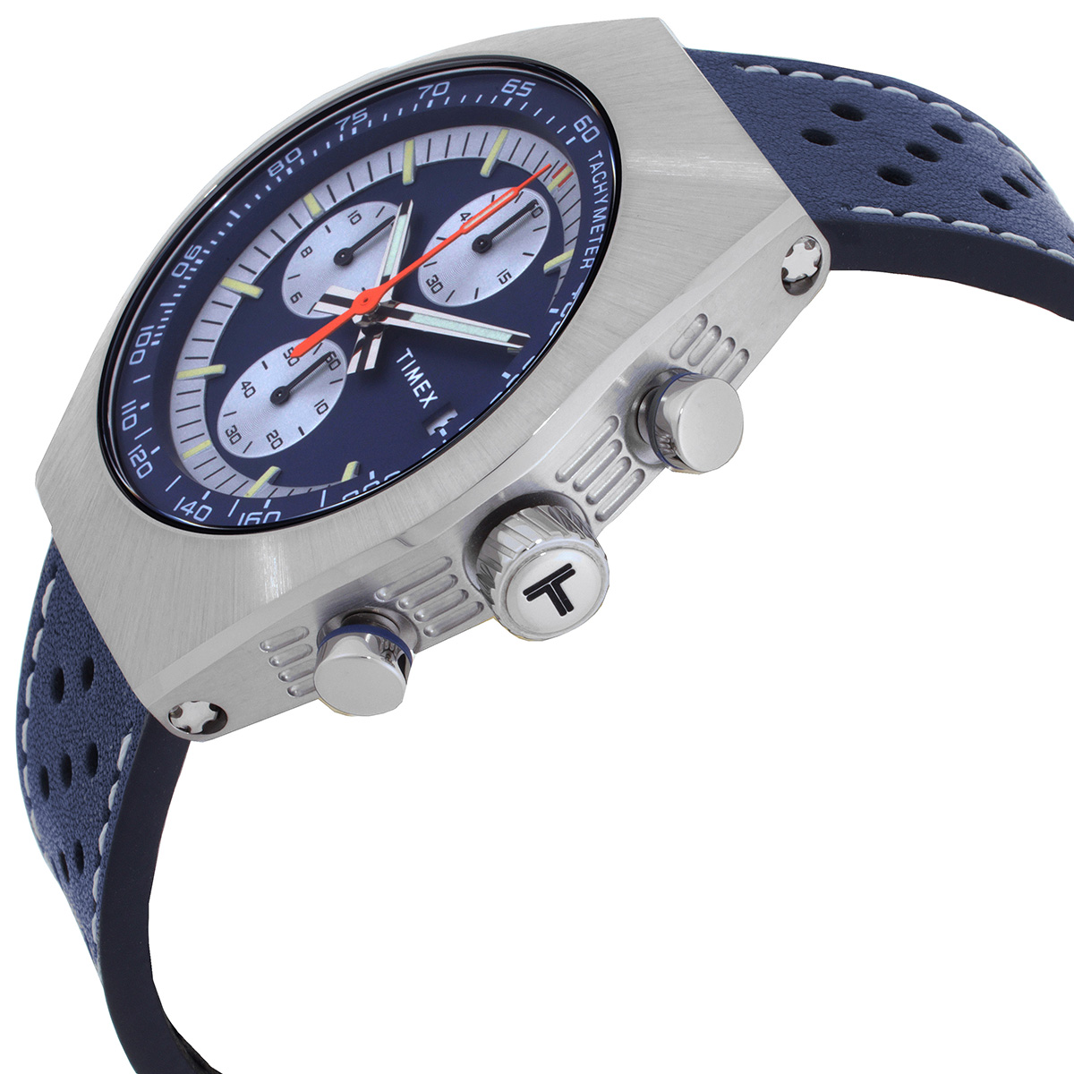 timex legacy chronograph quartz blue dial men's watch tw2w93500 timex legacy chronograph quartz blue dial men's watch tw2w93500