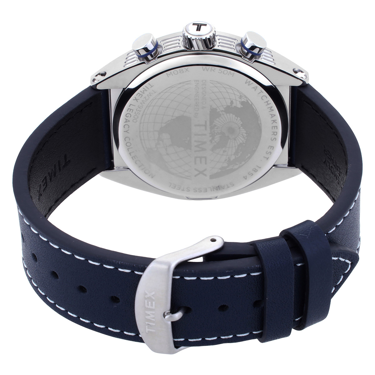 timex legacy chronograph quartz blue dial men's watch tw2w93500 timex legacy chronograph quartz blue dial men's watch tw2w93500