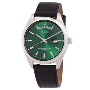 Home timex legacy quartz green dial men's watch tw2w57300