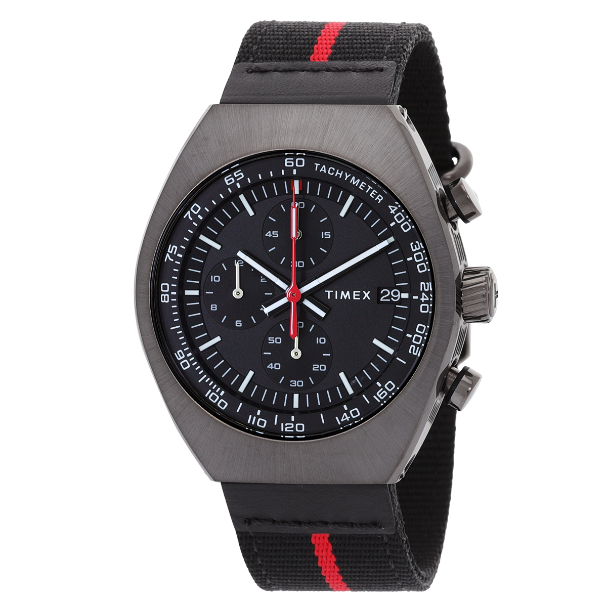 timex legacy tonneau chronograph quartz black dial men's watch tw2w50200 timex legacy tonneau chronograph quartz black dial men's watch tw2w50200