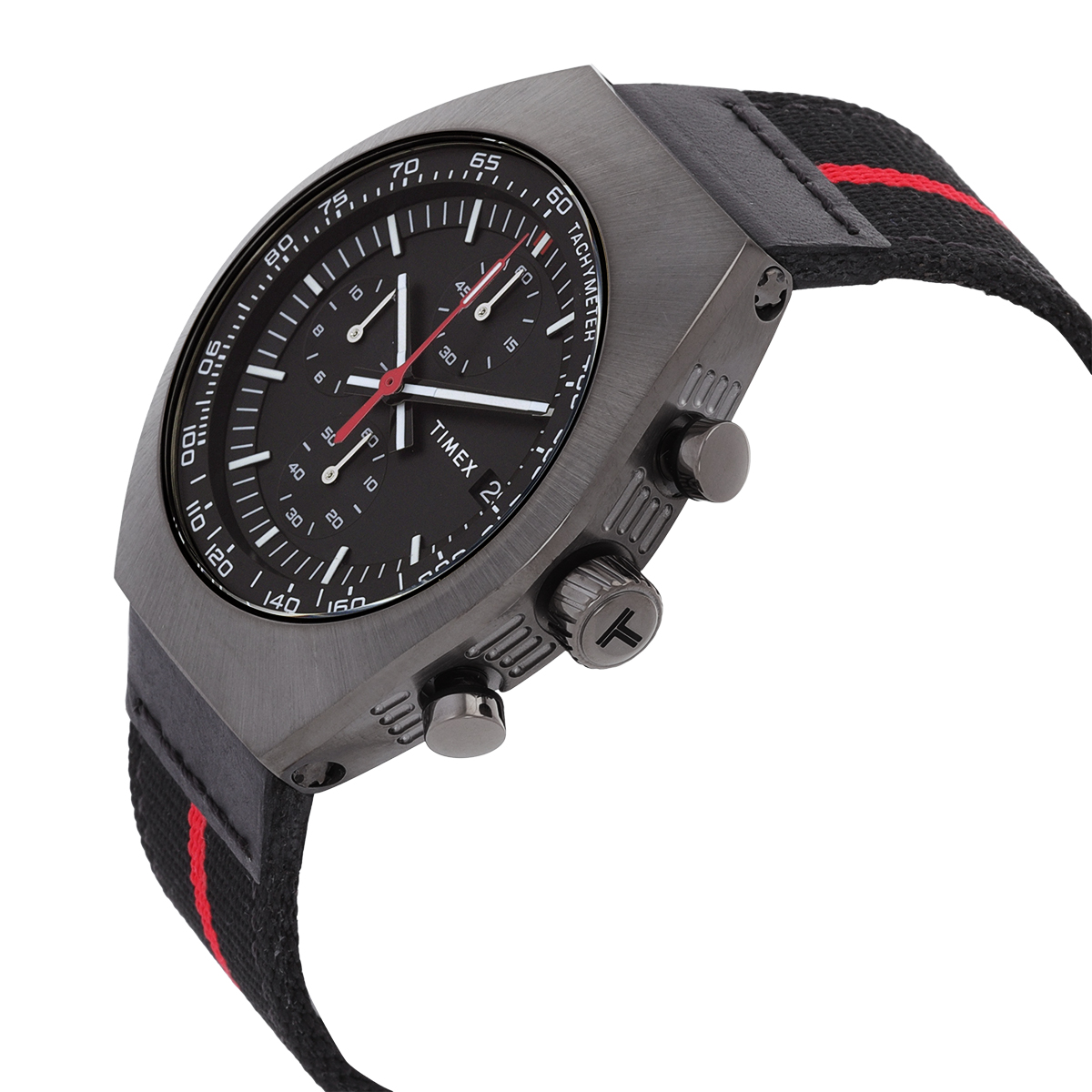 timex legacy tonneau chronograph quartz black dial men's watch tw2w50200 timex legacy tonneau chronograph quartz black dial men's watch tw2w50200