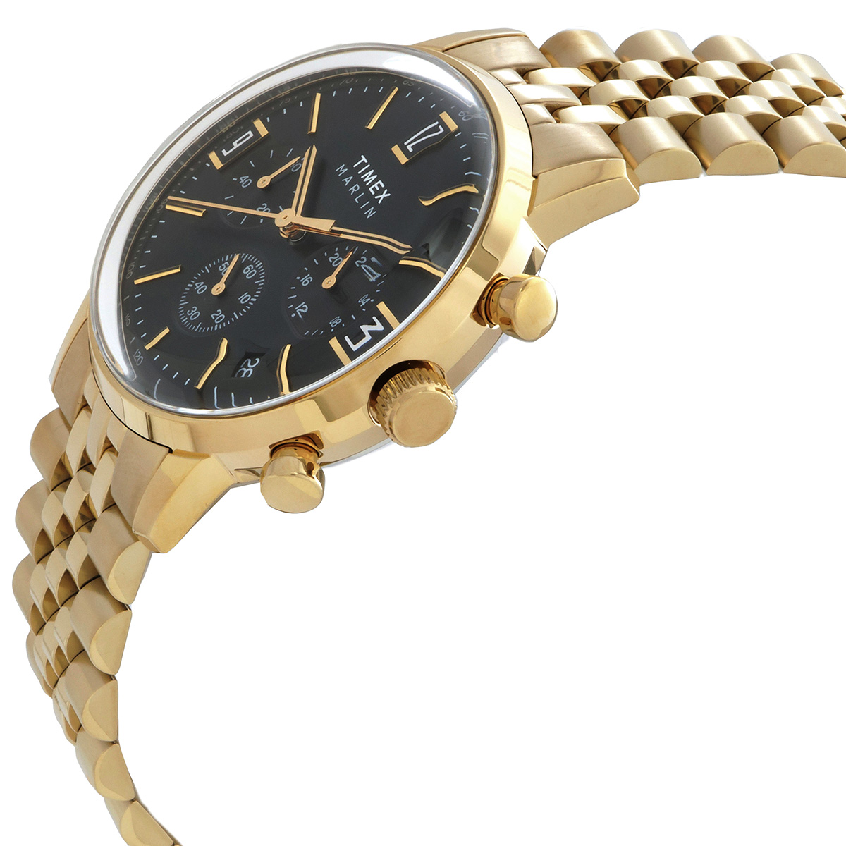 timex marlin chronograph quartz black dial men's watch tw2w59900 timex marlin chronograph quartz black dial men's watch tw2w59900