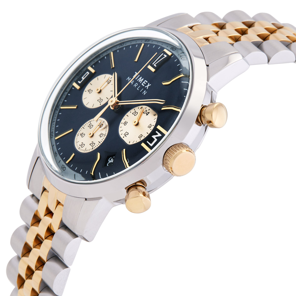 timex marlin chronograph quartz blue dial men's watch tw2w60200 timex marlin chronograph quartz blue dial men's watch tw2w60200