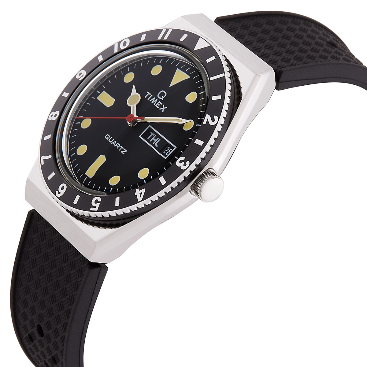 timex q timex quartz black dial men's watch tw2v32000 timex q timex quartz black dial men's watch tw2v32000
