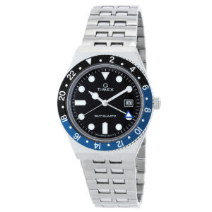 Home timex q timex quartz black dial men's watch tw2v38100