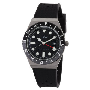 Home timex q timex quartz black dial men's watch tw2v38200