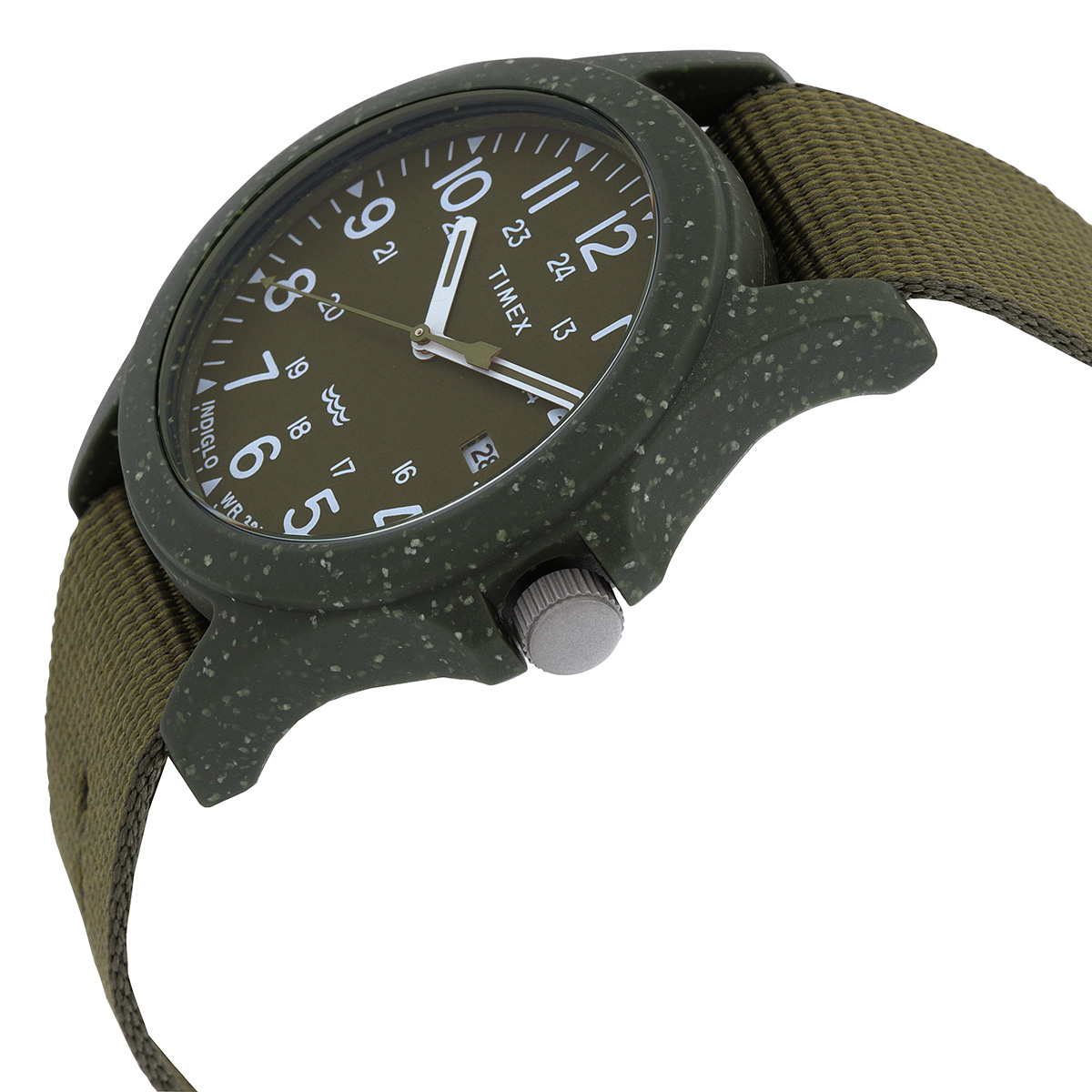 timex reclaim ocea quartz green dial men's watch tw2v96000 timex reclaim ocea quartz green dial men's watch tw2v96000
