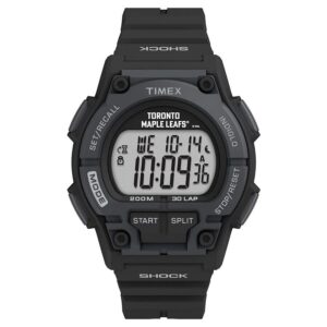 timex takeover quartz digital grey dial men's watch twzhmapms