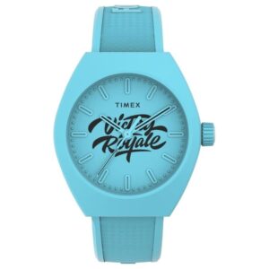 timex timex lab quartz blue dial men's watch tw2w96900