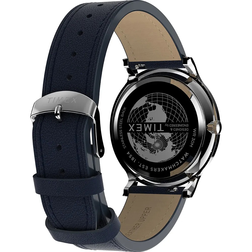 timex trend quartz silver tone dial men's watch tw2w43800 timex trend quartz silver tone dial men's watch tw2w43800