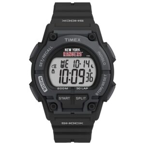 timex tribute quartz digital black dial men's watch twzhranms