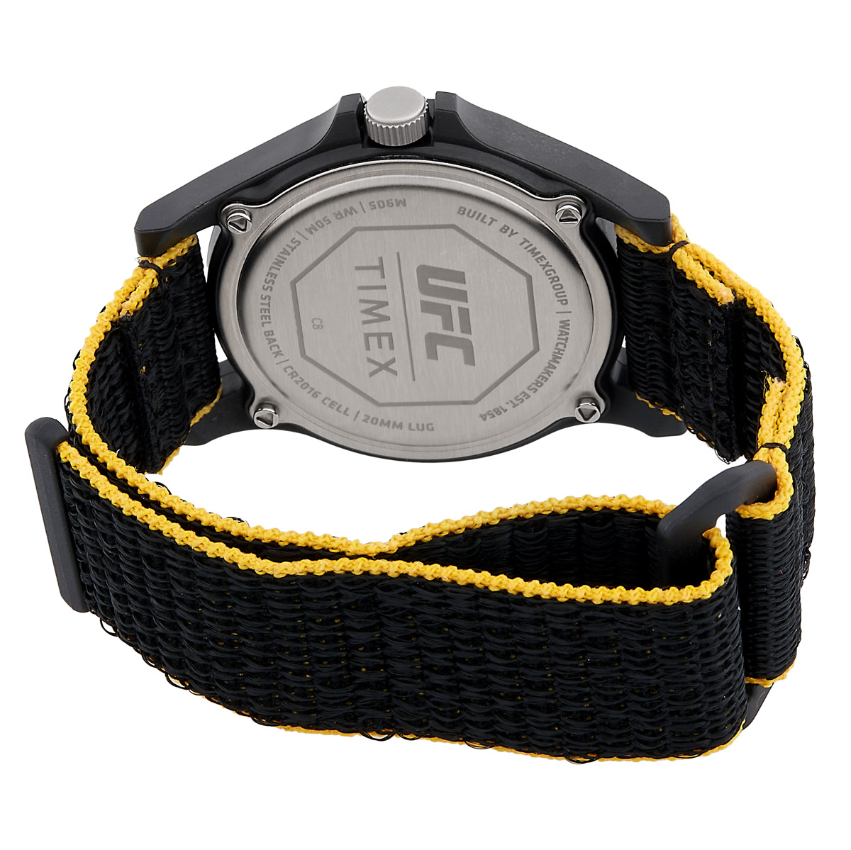 timex ufc apex quartz yellow dial men's watch tw2v62200jt timex ufc apex quartz yellow dial men's watch tw2v62200jt