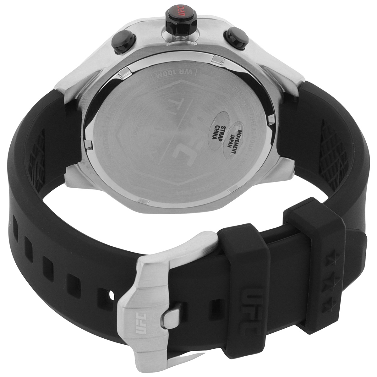 timex ufc king chronograph quartz crystal black dial men's watch tw2v99300jr timex ufc king chronograph quartz crystal black dial men's watch tw2v99300jr