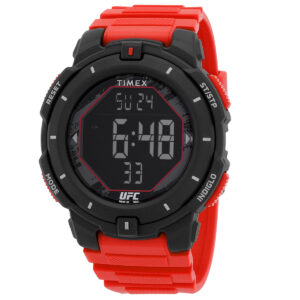timex ufc rumble alarm quartz digital men's watch tw5m59800