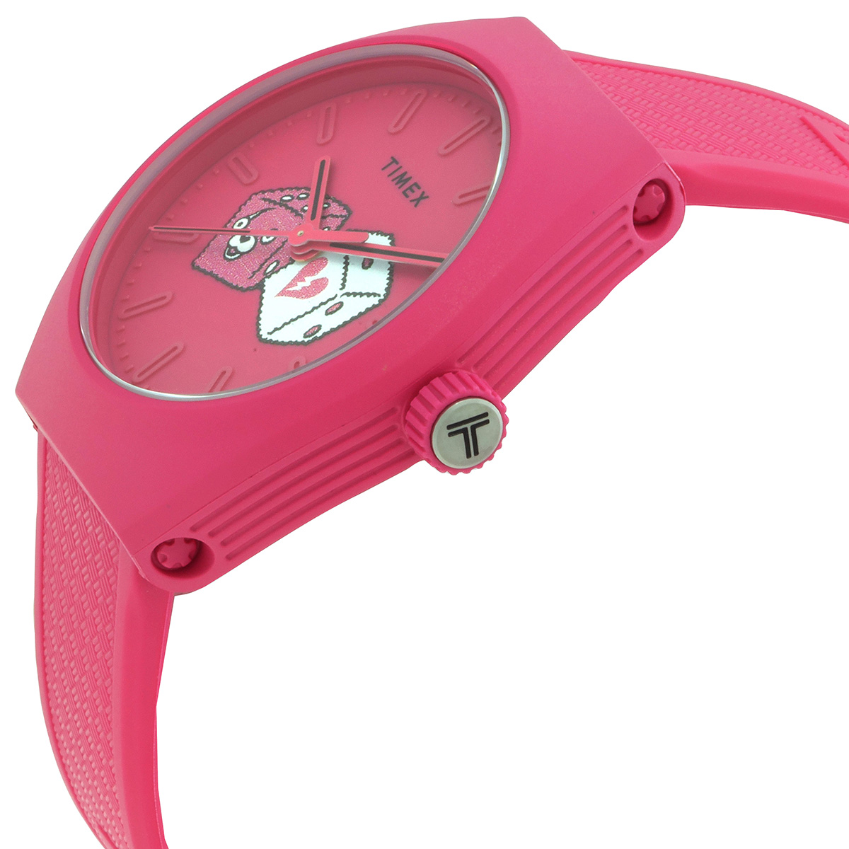 timex urban pop x fortnite quartz pink dial men's watch tw2w96800 timex urban pop x fortnite quartz pink dial men's watch tw2w96800