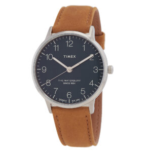 Витрина timex waterbury classic quartz blue dial men's watch tw2u97200