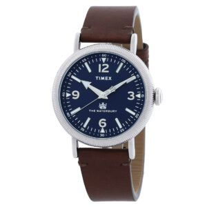 Home timex waterbury standard quartz blue dial men's watch tw2w20400