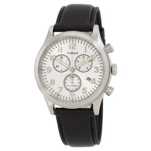 Home timex waterbury traditional chronograph quartz silver dial men's watch tw2w48100