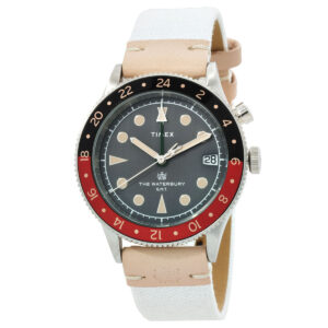 Витрина timex waterbury traditional gmt quartz coke bezel men's watch tw2v74100vq