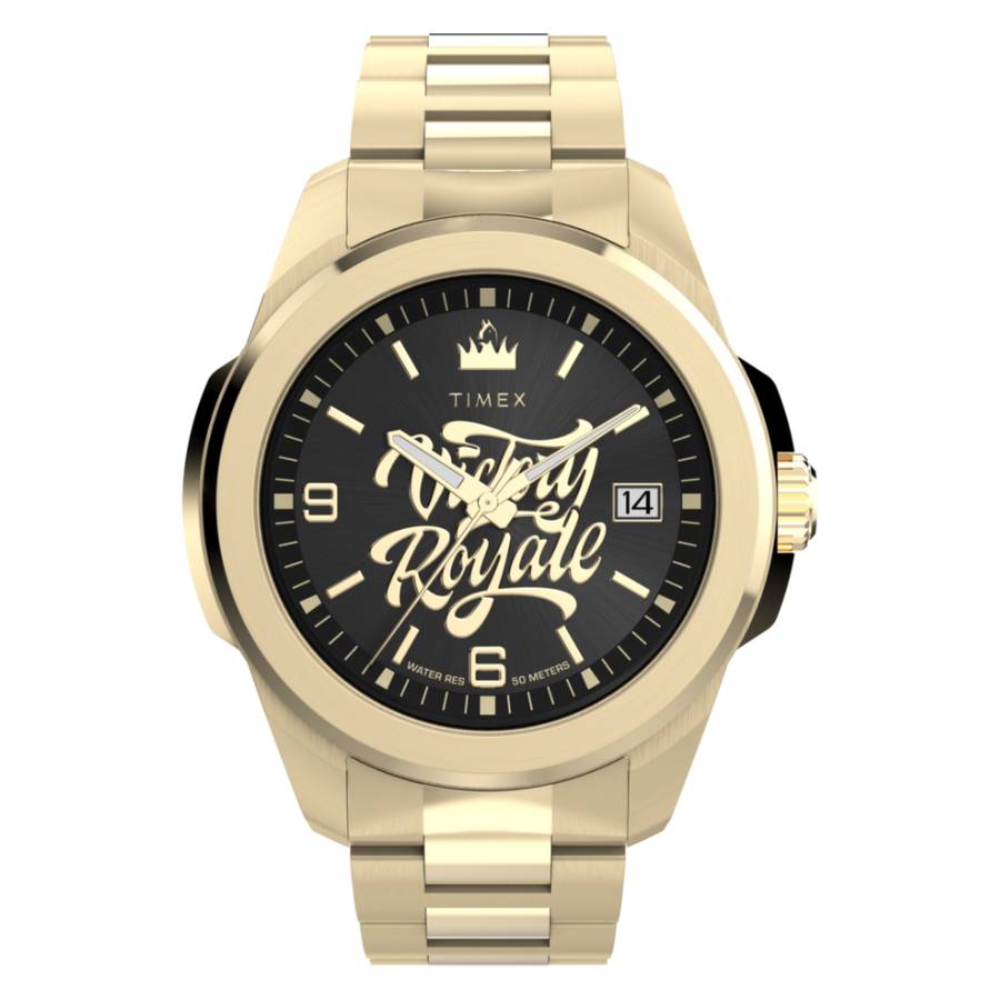 timex x fortnite essex quartz black dial men's watch tw2y47200 timex x fortnite essex quartz black dial men's watch tw2y47200