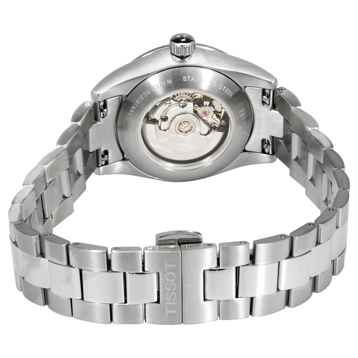 tissot automatic diamond white mother of pearl dial ladies watch t132.007.11.116.00 tissot automatic diamond white mother of pearl dial ladies watch t132.007.11.116.00