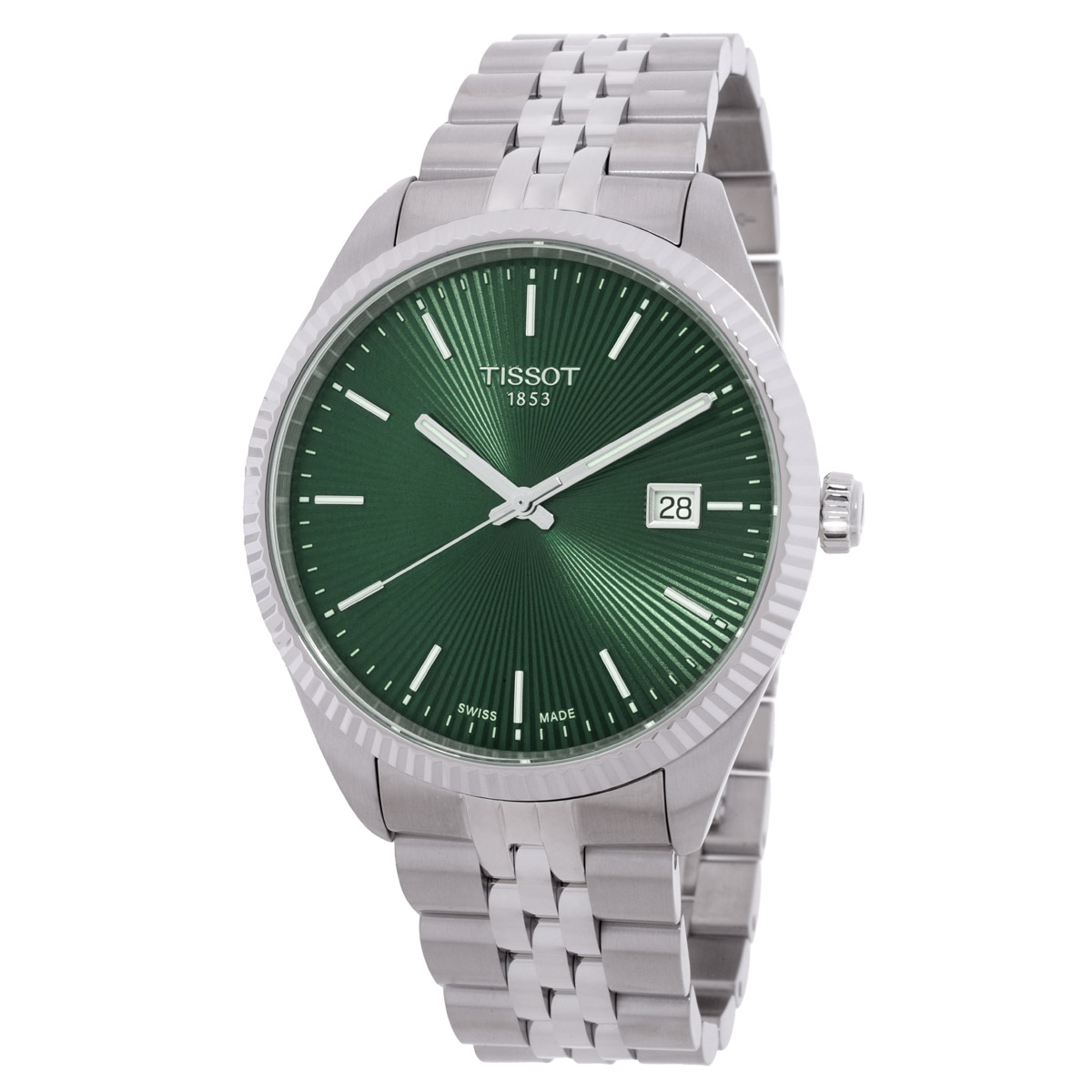 tissot ballade quartz green dial men's watch t1564101109100 tissot ballade quartz green dial men's watch t1564101109100
