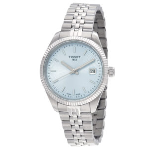 Home tissot ballade quartz ice blue ladies watch t1562101135100