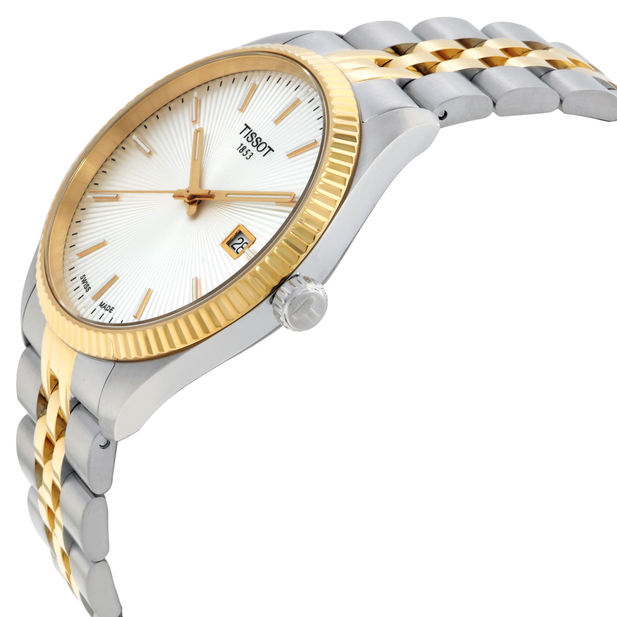 tissot ballade quartz silver dial men's watch t1564102203100 tissot ballade quartz silver dial men's watch t1564102203100