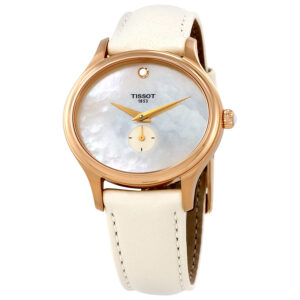 Home tissot bella ora white mother of pearl dial ladies watch t103.310.36.111.00