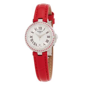 Home tissot bellissima small lady quartz white mother of pearl dial watch t1260106611300