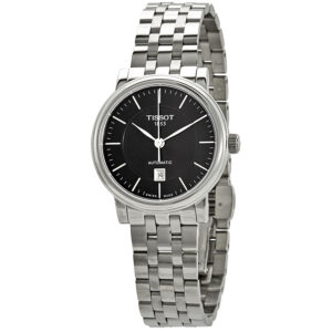 Home tissot carson automatic black dial ladies watch t122.207.11.051.00