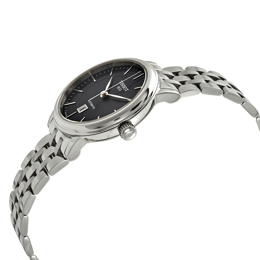 tissot carson automatic black dial ladies watch t122.207.11.051.00 tissot carson automatic black dial ladies watch t122.207.11.051.00