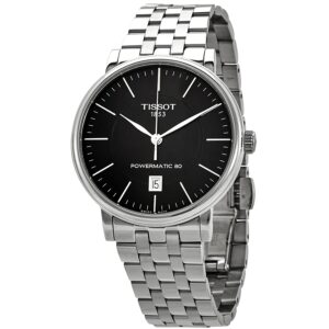 Home tissot carson automatic black dial men's watch t122.407.11.051.00