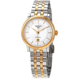 Home tissot carson automatic silver dial ladies watch t122.207.22.031.00