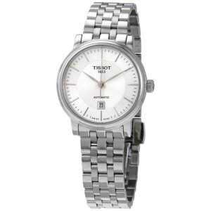 Home tissot carson automatic silver dial ladies watch t122.207.11.031.00