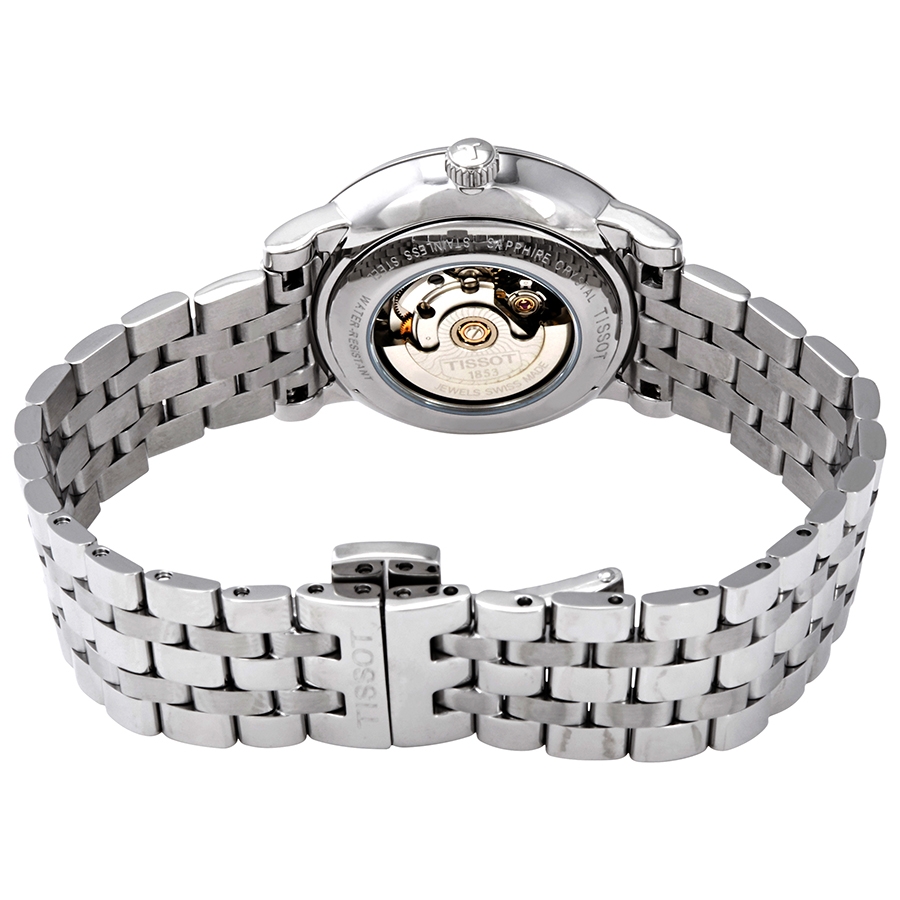 tissot carson automatic silver dial ladies watch t122.207.11.031.00 tissot carson automatic silver dial ladies watch t122.207.11.031.00
