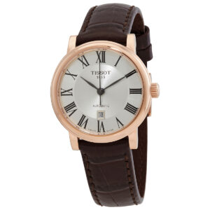 Home tissot carson automatic silver dial ladies watch t122.207.36.033.00