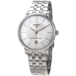Home tissot carson automatic silver dial men's watch t122.407.11.031.00