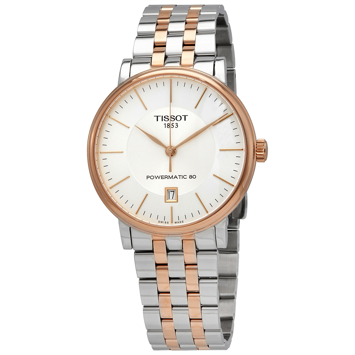 tissot carson powermatic automatic silver dial men's watch t122.407.22.031.01 tissot carson powermatic automatic silver dial men's watch t122.407.22.031.01