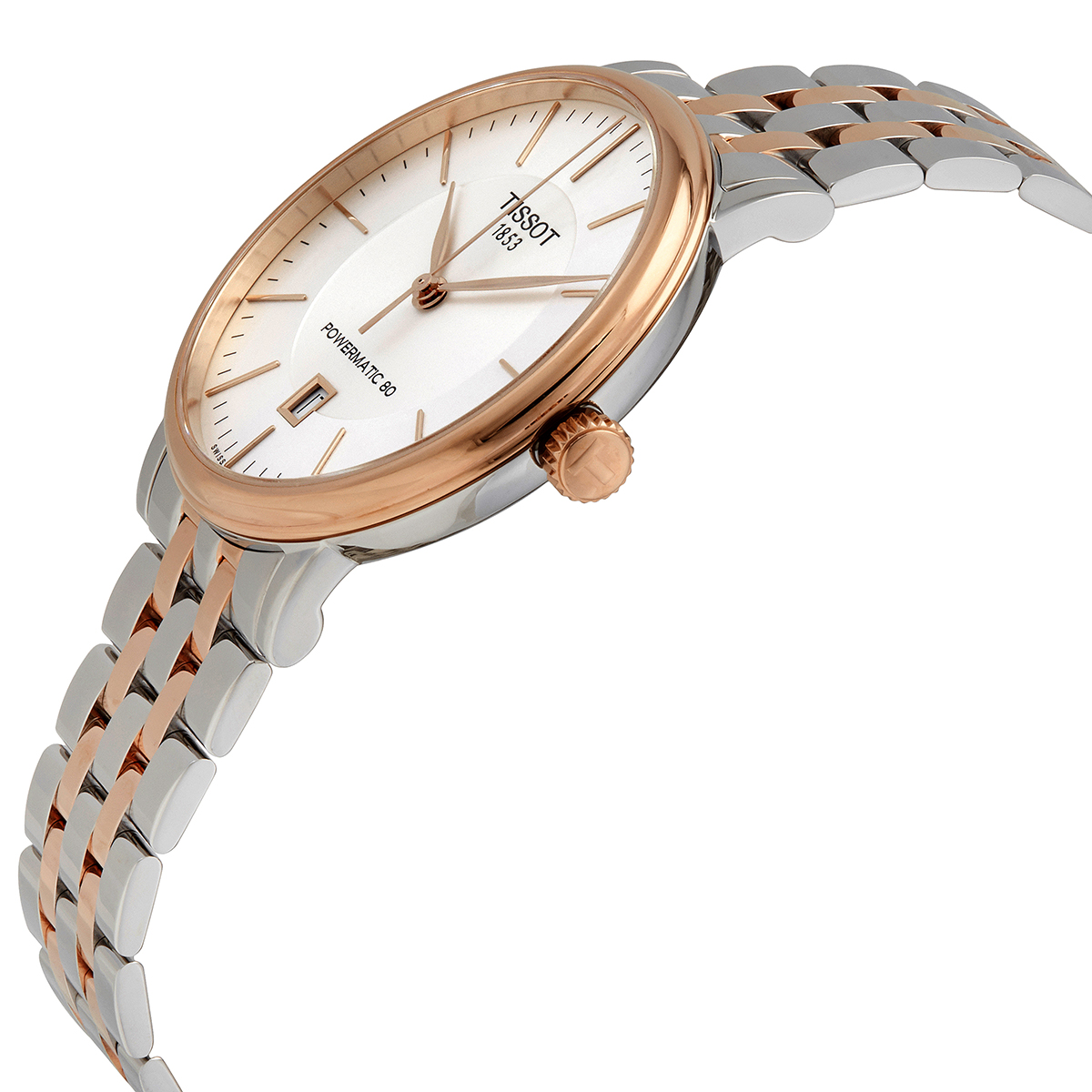 tissot carson powermatic automatic silver dial men's watch t122.407.22.031.01 tissot carson powermatic automatic silver dial men's watch t122.407.22.031.01