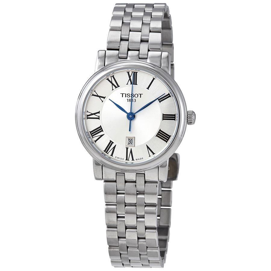 tissot carson premium lady quartz silver dial ladies watch t122.210.11.033.00 tissot carson premium lady quartz silver dial ladies watch t122.210.11.033.00